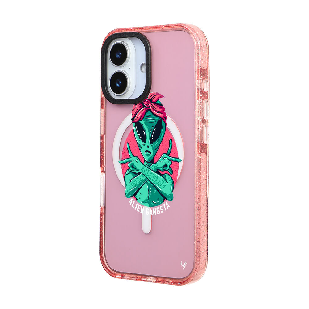 MagsafeliArtycaseSimliPembe