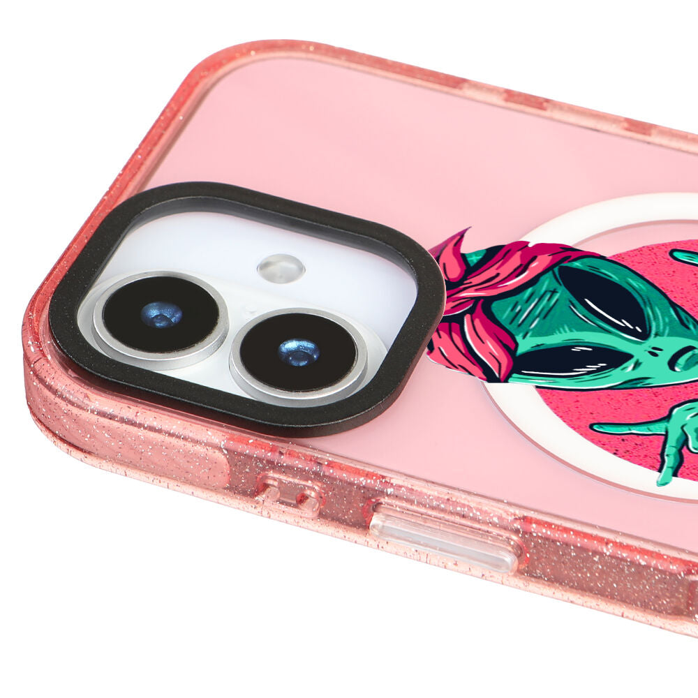 MagsafeliArtycaseSimliPembe
