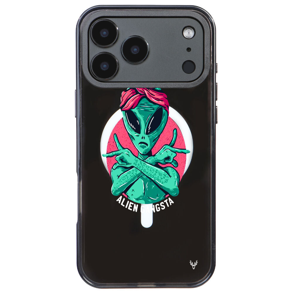 MagsafeliArtycaseCoolBlack