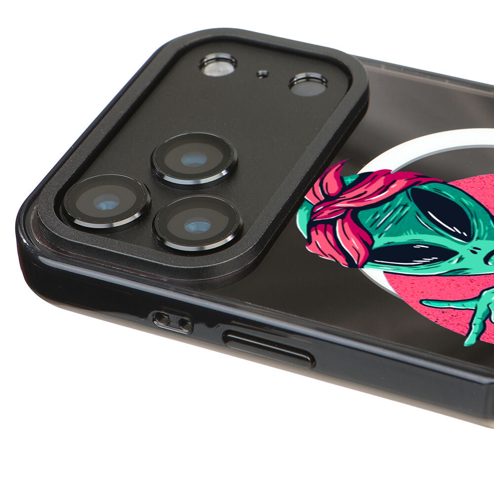 MagsafeliArtycaseCoolBlack
