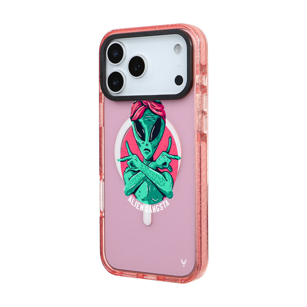 MagsafeliArtycaseSimliPembe