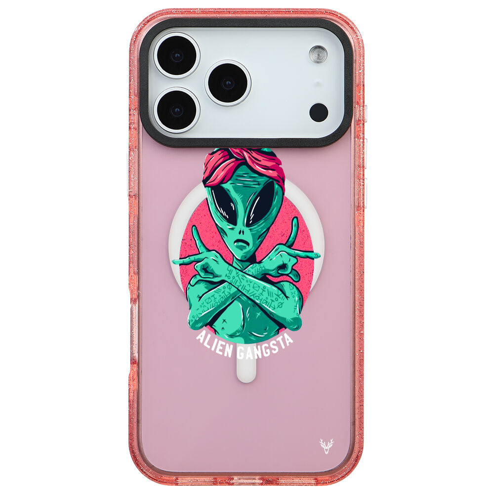 MagsafeliArtycaseSimliPembe