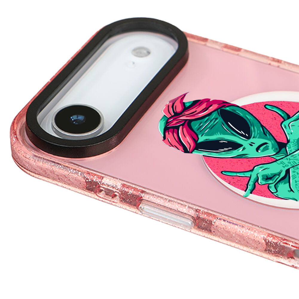 MagsafeliArtycaseSimliPembe