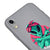 iPhone XR Alien Gangsta Telefon Kılıfı - Renkli Silikon - Gri
