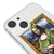 iPhone 13 Mona x Lisa Telefon Kılıfı - Şeffaf - Saydam