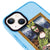 iPhone 13 Mini Mona x Lisa Telefon Kılıfı - Artycase - Azure