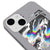 iPhone 13 Mini Wallpaper Telefon Kılıfı - Renkli Silikon - Gri