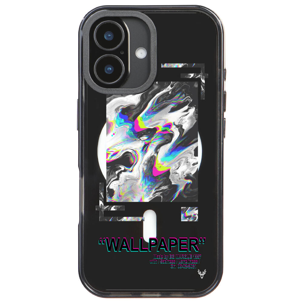 MagsafeliArtycaseCoolBlack