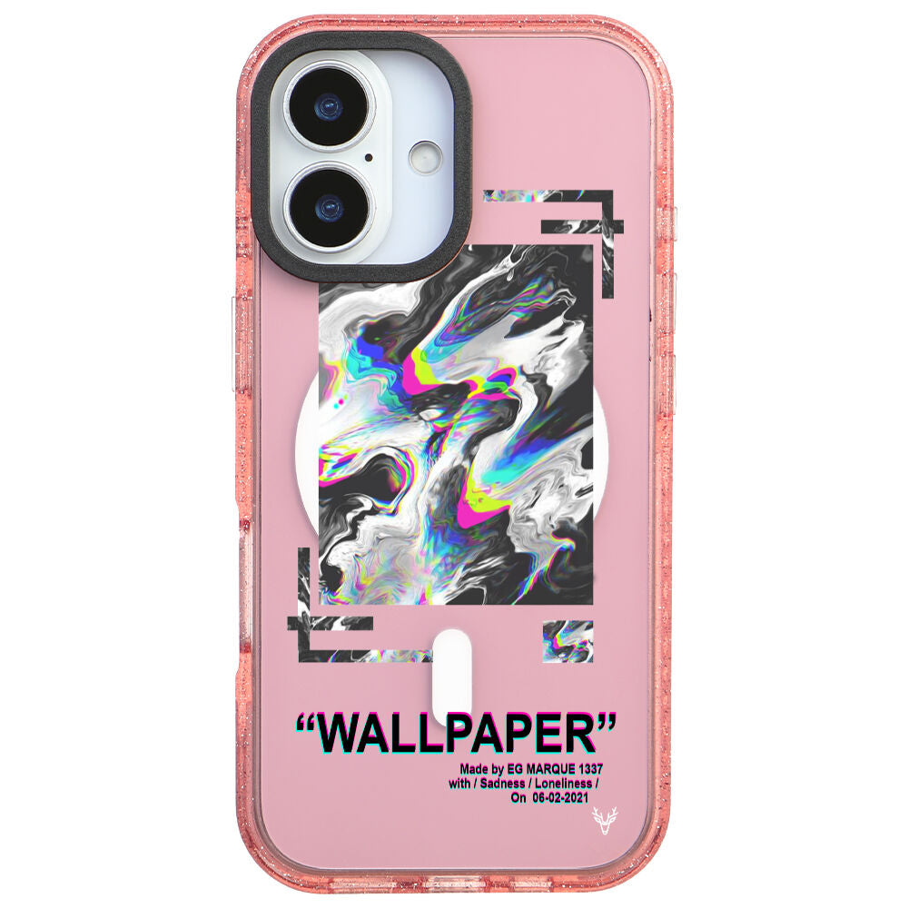 MagsafeliArtycaseSimliPembe