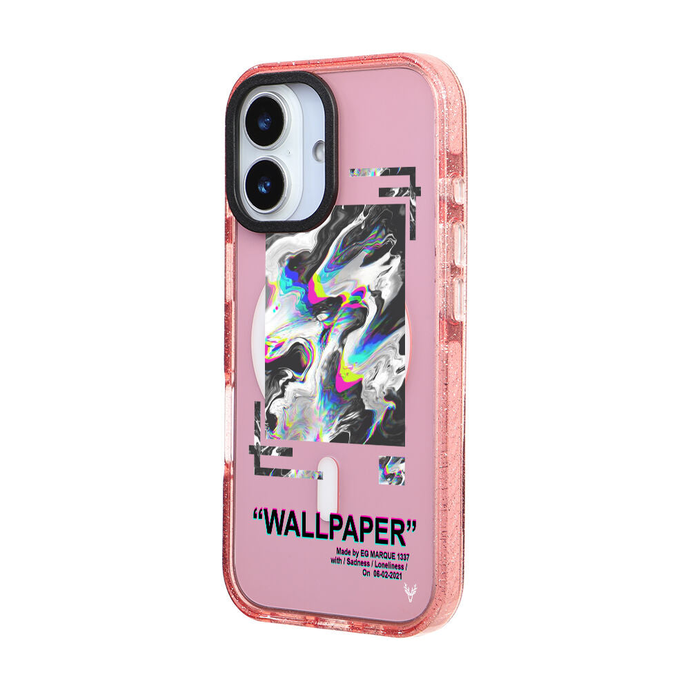 MagsafeliArtycaseSimliPembe