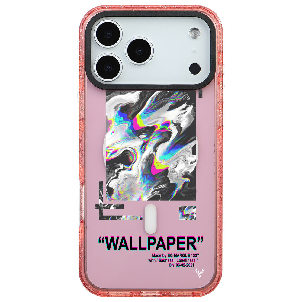 MagsafeliArtycaseSimliPembe
