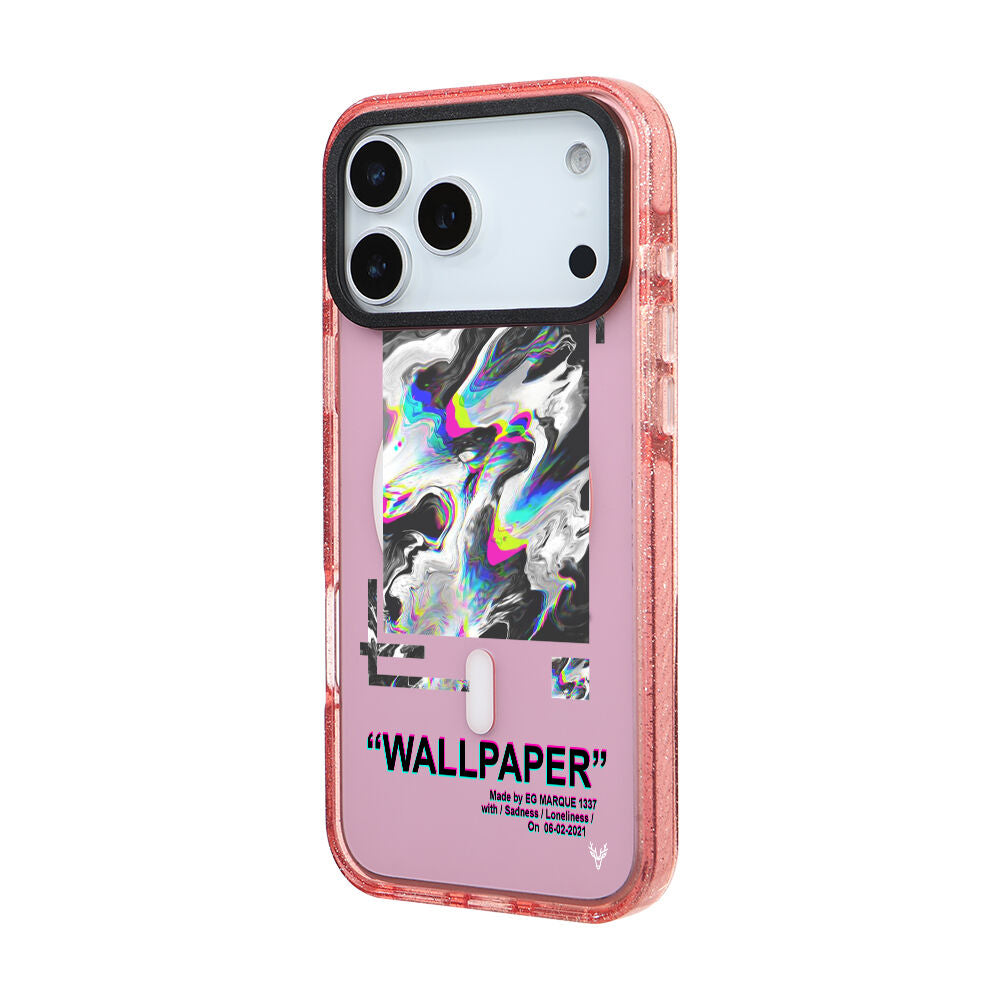 MagsafeliArtycaseSimliPembe