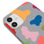 iPhone 12 Mini Colorful Dots Telefon Kılıfı - Renkli Silikon - Gri
