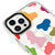 iPhone 15 Pro Max Colorful Dots Telefon Kılıfı - Magsafeli Artycase - Beyaz