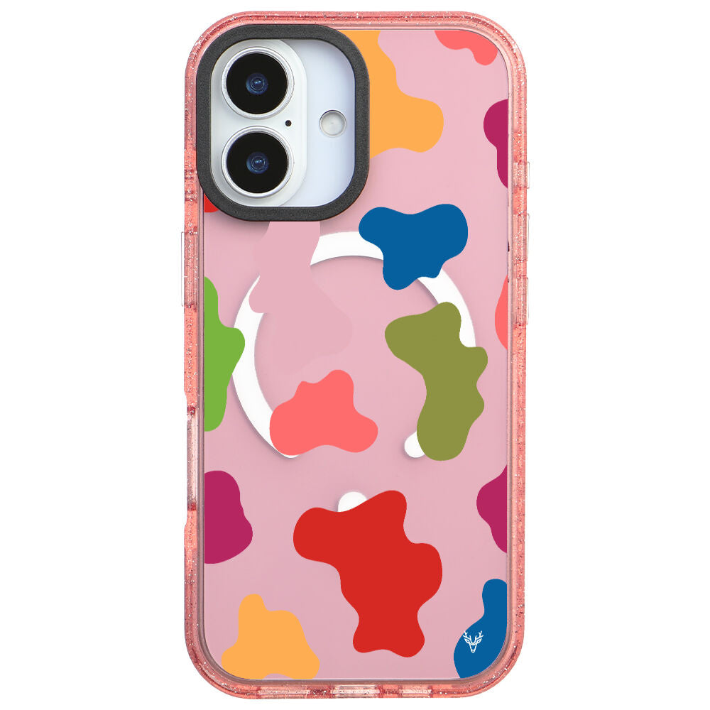 MagsafeliArtycaseSimliPembe