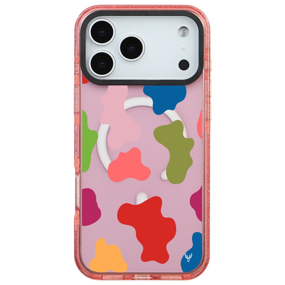 MagsafeliArtycaseSimliPembe