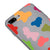 iPhone 8 Plus Colorful Dots Telefon Kılıfı - Renkli Silikon - Gri