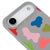 iPhone Air Colorful Dots Telefon Kılıfı - Renkli Silikon - Gri