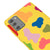Samsung Note 20 Colorful Dots Telefon Kılıfı - Renkli Silikon - Sarı