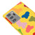 Samsung Note 20 Ultra Colorful Dots Telefon Kılıfı - Renkli Silikon - Sarı