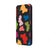 Samsung A56 5G Colorful Dots Telefon Kılıfı - Renkli Silikon - Siyah