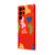 Samsung S22 Ultra Colorful Dots Telefon Kılıfı - Renkli Silikon - Kırmızı