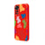 Xiaomi Redmi Note 11 Colorful Dots Telefon Kılıfı - Renkli Silikon - Kırmızı