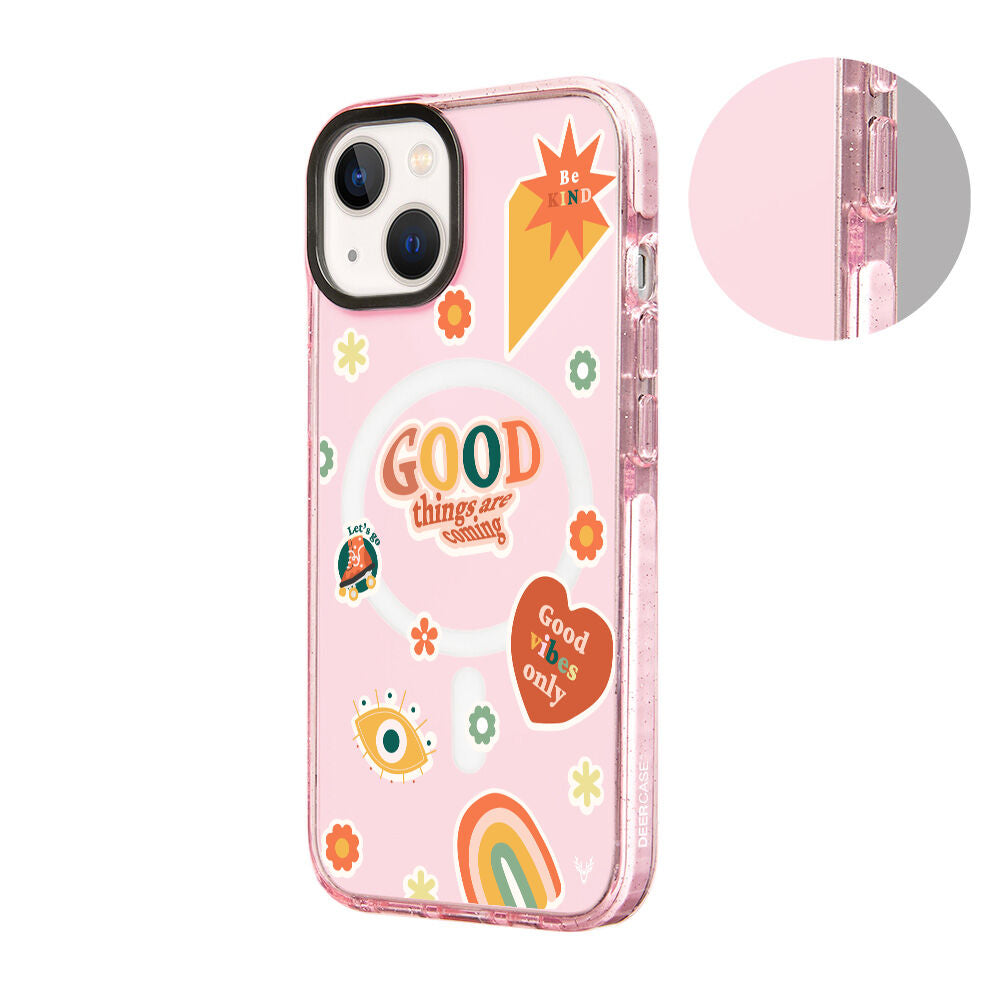 MagsafeliArtycaseSimliPembe