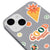 iPhone 15 Plus Good Things Telefon Kılıfı - Renkli Silikon - Gri