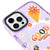 iPhone 16 Pro Good Things Telefon Kılıfı - Magsafeli Artycase - Simli Mor