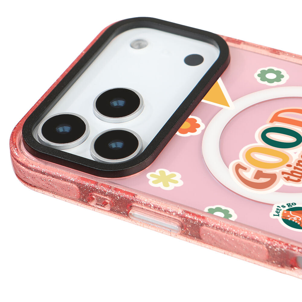 MagsafeliArtycaseSimliPembe