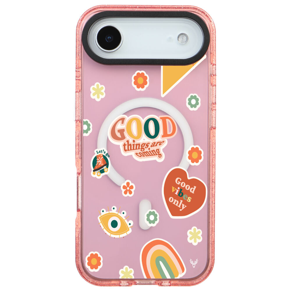 MagsafeliArtycaseSimliPembe
