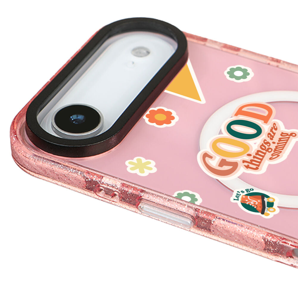 MagsafeliArtycaseSimliPembe