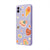 Samsung A05 Good Things Coming Telefon Kılıfı - Renkli Silikon - Lila