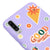 Samsung A70 Good Things Coming Telefon Kılıfı - Renkli Silikon - Lila