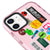 iPhone 12 Mini Public Use Telefon Kılıfı - Artycase - Simli Pembe