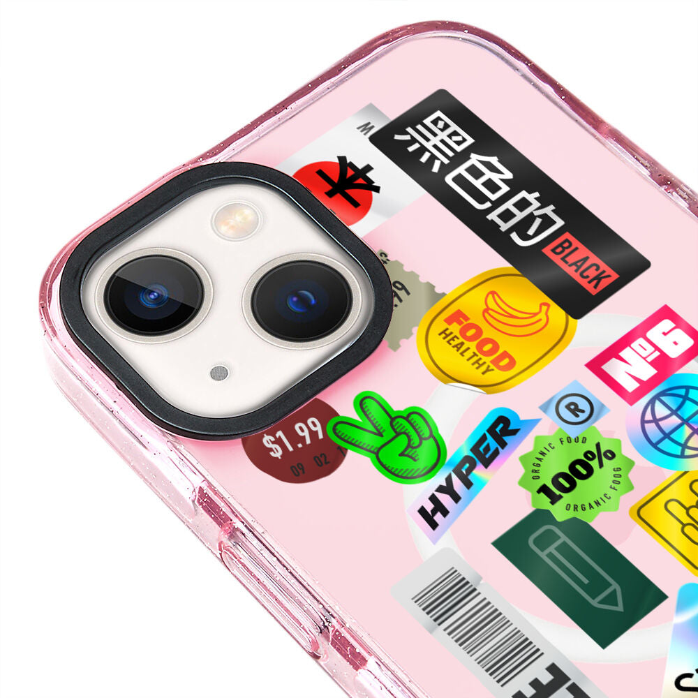 MagsafeliArtycaseSimliPembe
