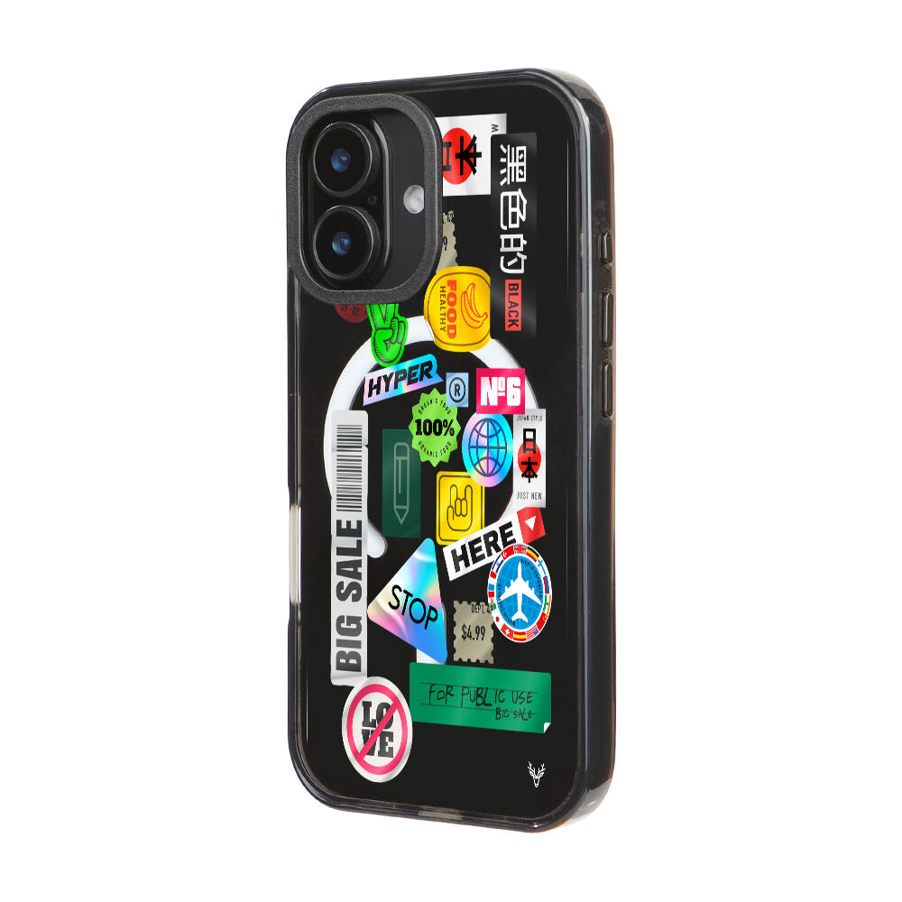 MagsafeliArtycaseCoolBlack
