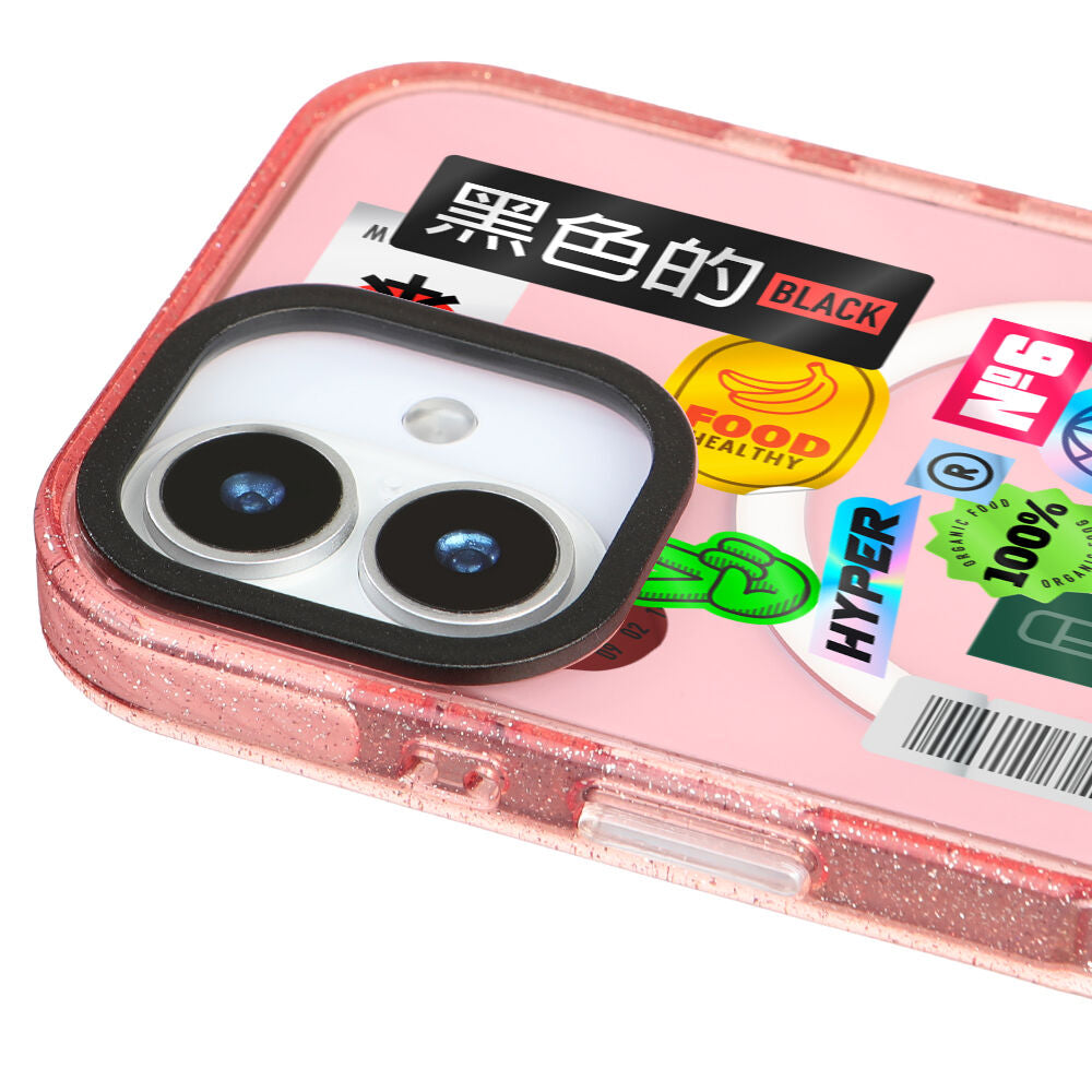 MagsafeliArtycaseSimliPembe