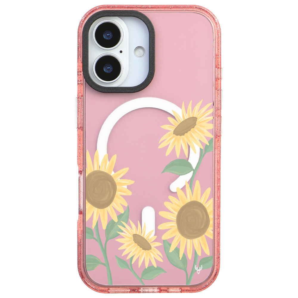 MagsafeliArtycaseSimliPembe