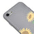 iPhone SE 2020 Sunflowers Telefon Kılıfı - Renkli Silikon - Gri