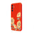 Samsung A56 5G Sunflowers Case Telefon Kılıfı - Renkli Silikon - Kırmızı