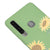 Samsung A9 2018 Sunflowers Case Telefon Kılıfı - Renkli Silikon - Yeşil