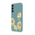 Samsung S24 FE Sunflowers Case Telefon Kılıfı - Renkli Silikon - Haki