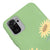 XİAOMİ REDMİ NOTE 10 Sunflowers Case Telefon Kılıfı - Renkli Silikon - Yeşil