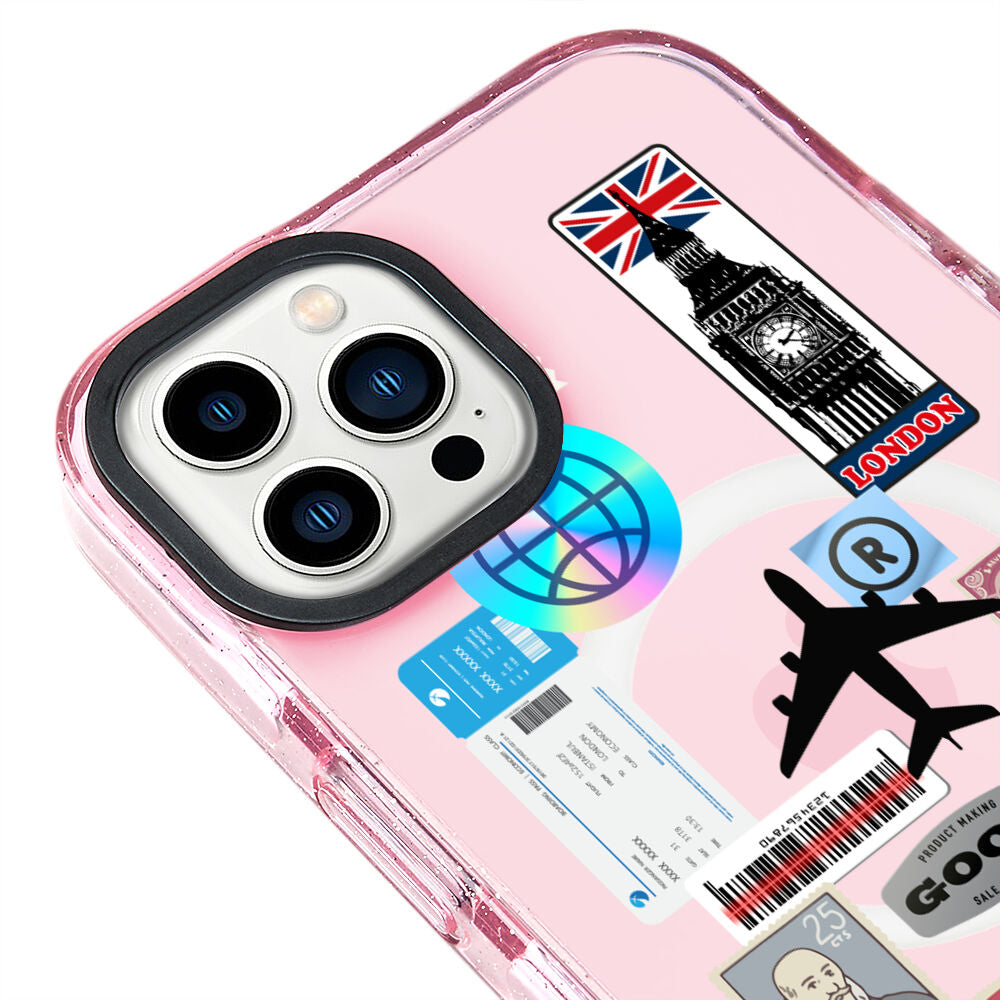 MagsafeliArtycaseSimliPembe