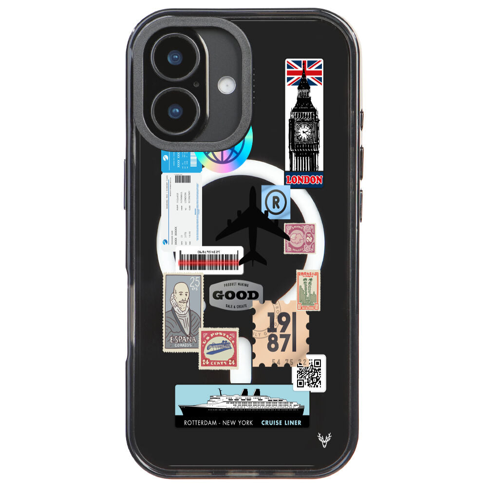MagsafeliArtycaseCoolBlack