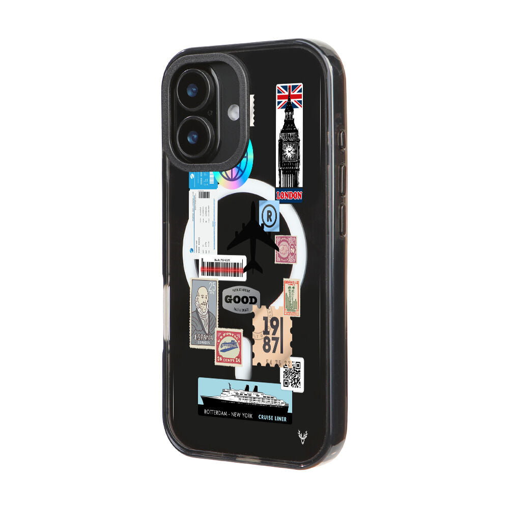 MagsafeliArtycaseCoolBlack