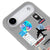 iPhone Air Traveler Telefon Kılıfı - Renkli Silikon - Gri