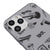 iPhone 11 Pro Max Rock Cool Telefon Kılıfı - Renkli Silikon - Gri